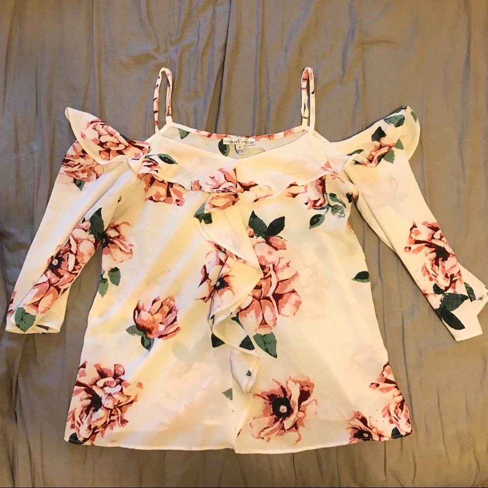 MOA MOA Floral Semi-formal Shirt